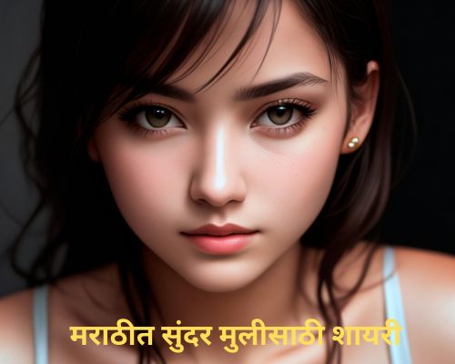 Best 89 Shayari for Beautiful Girl in Marathi | मराठीत सुंदर मुलीसाठी शायरी